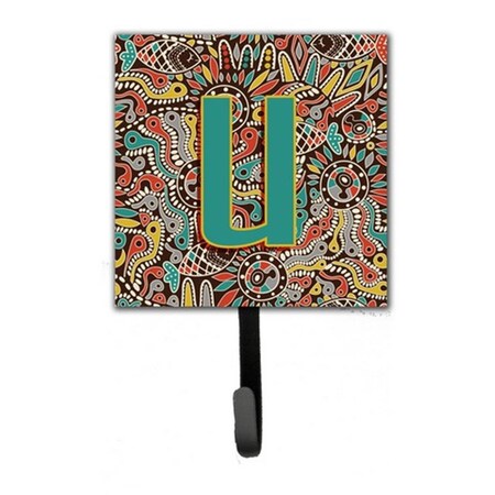 Jensendistributionservices Letter U Retro Tribal Alphabet Initial Leash & Key Holder MI1660944